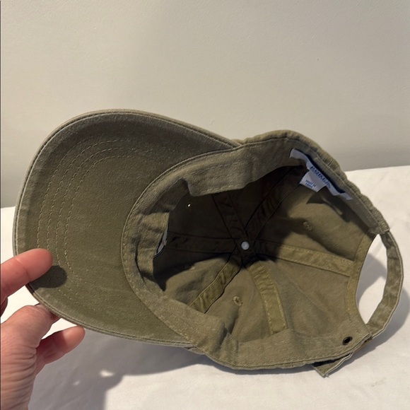 Men’s Olive Green Beardbrand Baseball Cap Hat - Picture 6 of 8